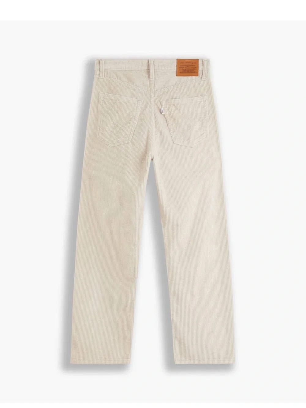 NWT Levi's Premium RIBCAGE STRAIGHT ANKLE CORDUROY WOMEN'S PANTS Sz 31x27 - Picture 6 of 13